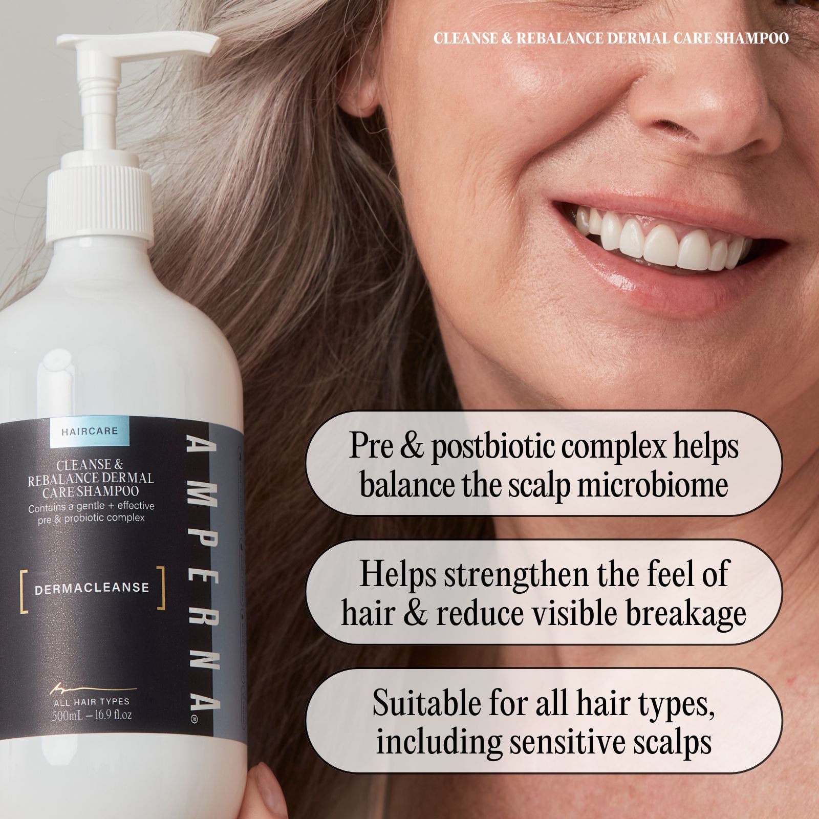 Cleanse & Rebalance Dermal Care Shampoo