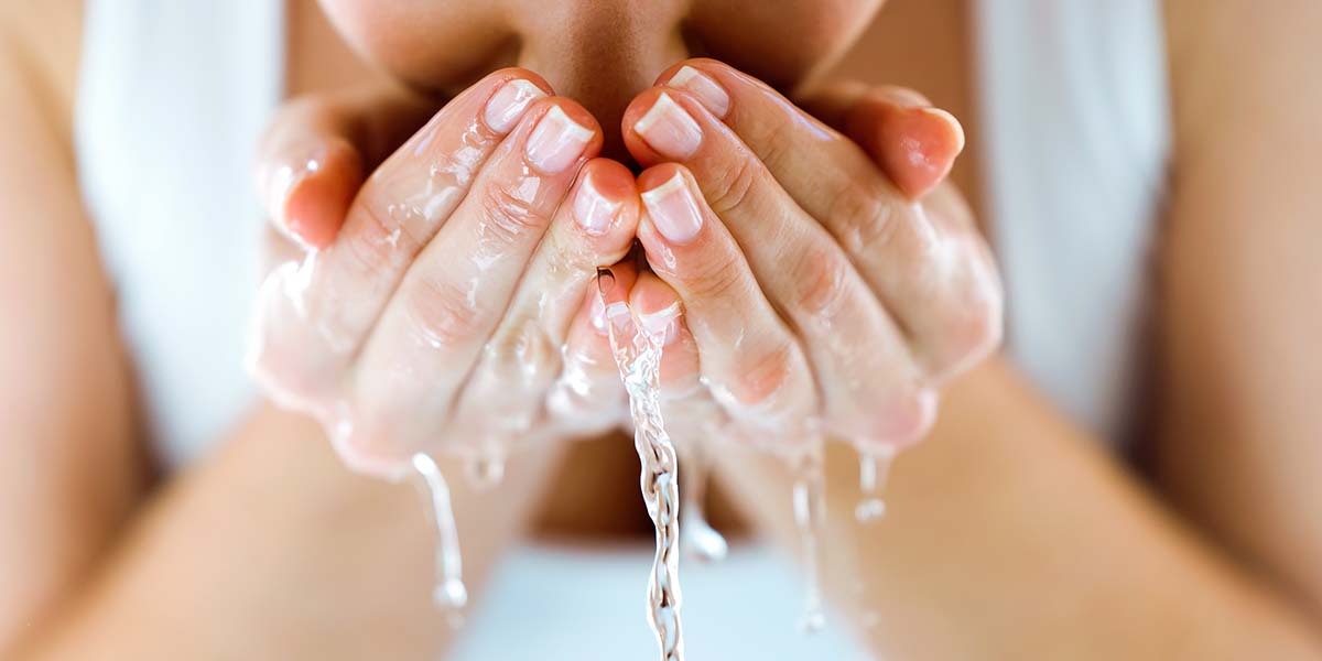 When Cleansing With Only Water is Best