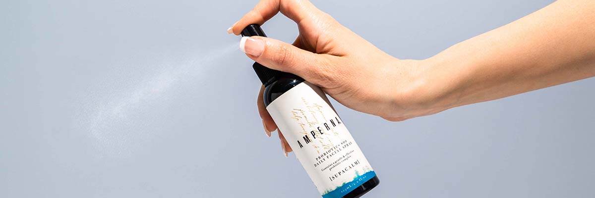 Introducing AMPERNA®'s Newest Product: Our Probiotic+ SOS Daily Facial Spray
