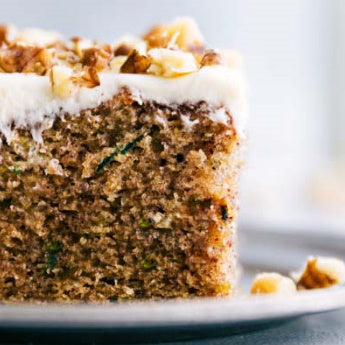 AMPERNA's Second Birthday - Walnut & Zucchini Cake