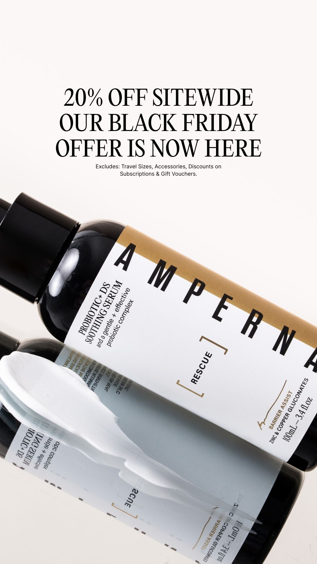 敏感肌のためのアクティブプロバイオティクススキンケア |アンペルナ