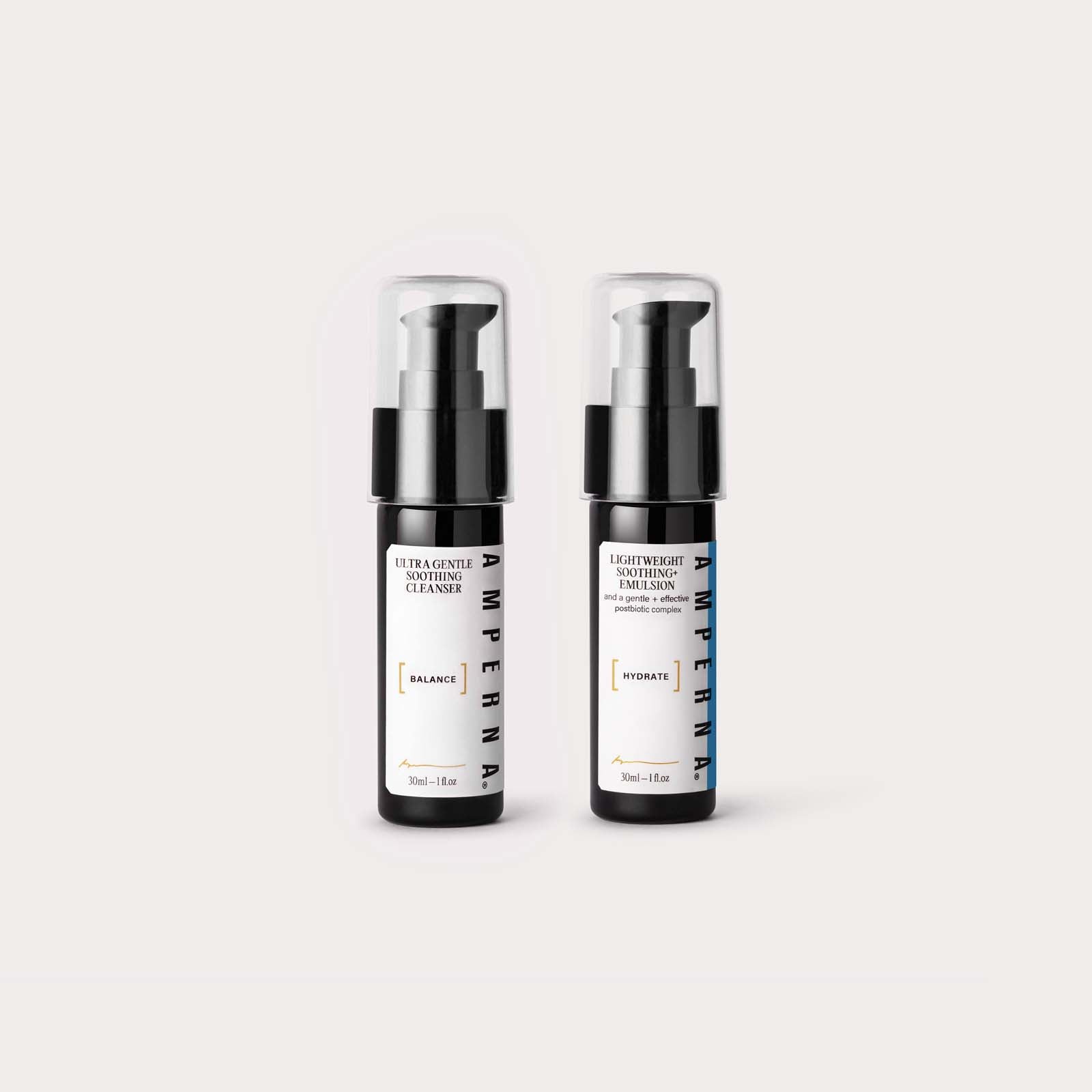 Cleanser + Moisturiser Travel Kit